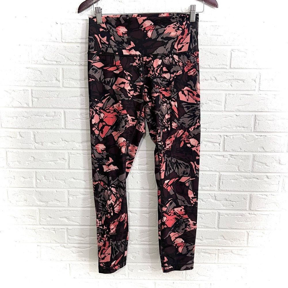 Lululemon High Times Pant (Full-On Luxtreme) Paint Storm Espresso Multi Size 8